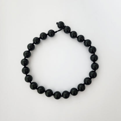 Bobble Necklace - Large Black / 16 inches