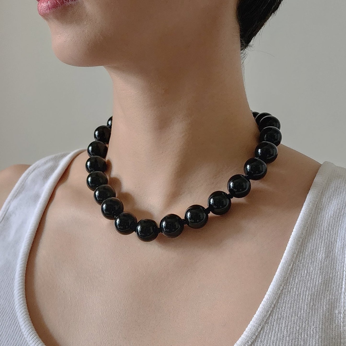 Bobble Necklace - 16mm Monotone
