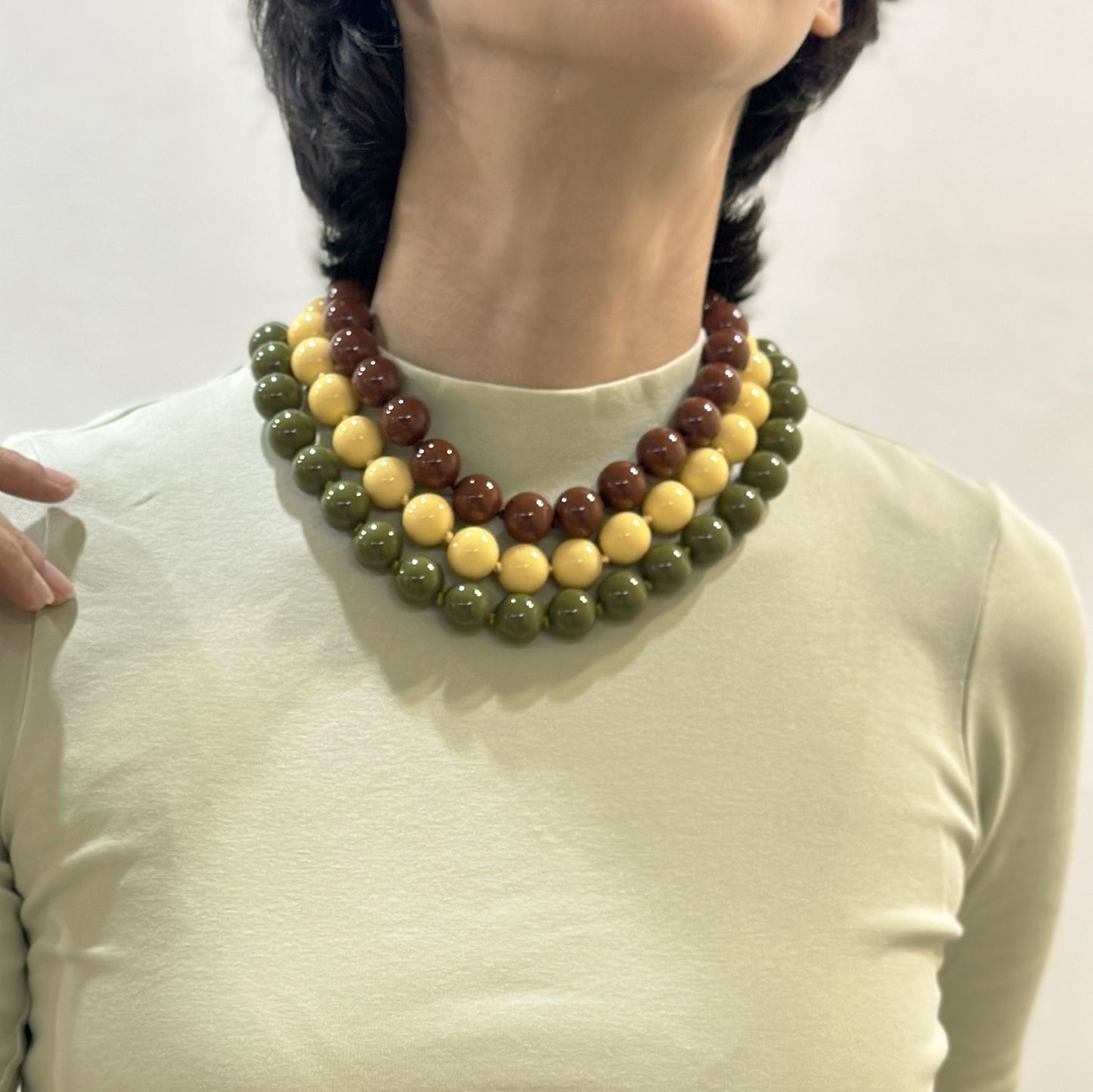 Bobble Necklace - 20mm Monotone
