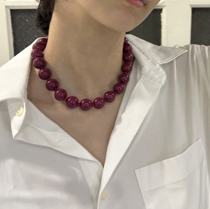 Bobble Necklace - 16mm Beads